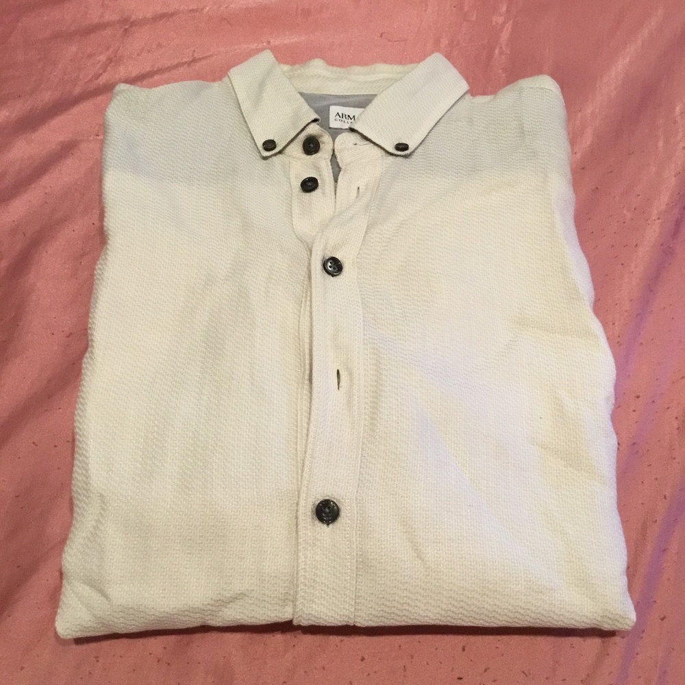 Armani Collezioni Long Sleeve Sz M Button up
